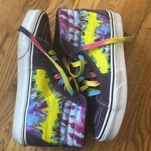 Tie dye vans